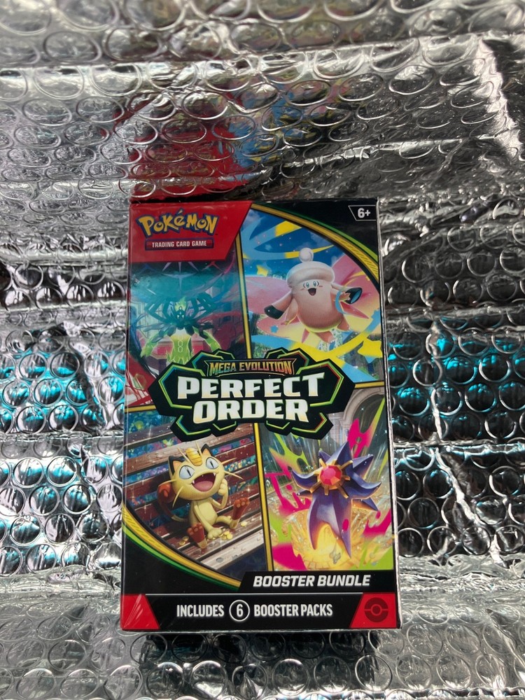 Pokemon TCG Perfect Order Factory Sealed Booster Bundle Box 6 Packs Per Box