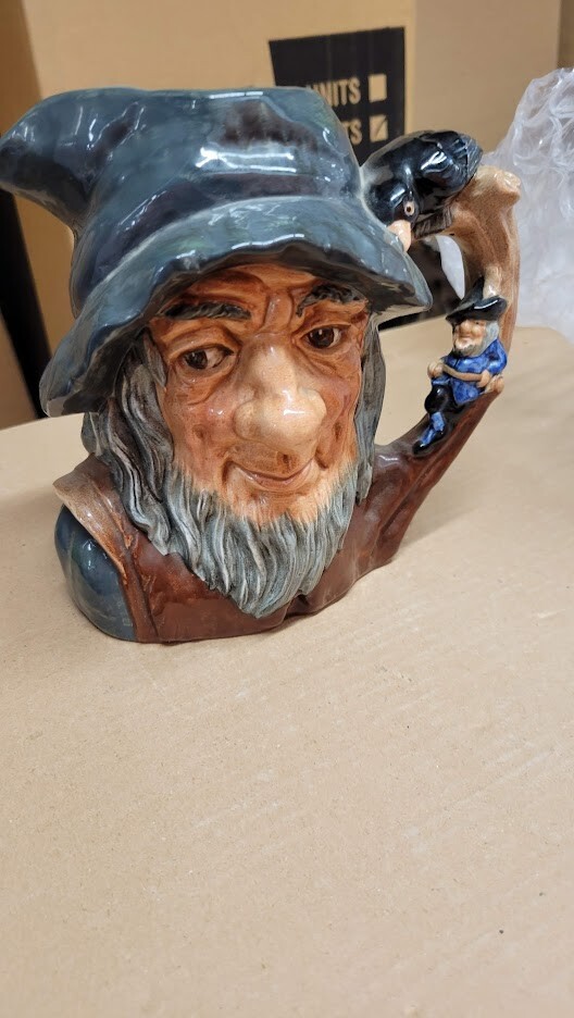 Royal Doulton RIP VAN WINKLE Large size jug - Literature Character-
