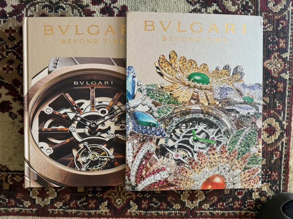 Assouline, BVLGARI, Beyond time book MINT CONDITION Rare Book