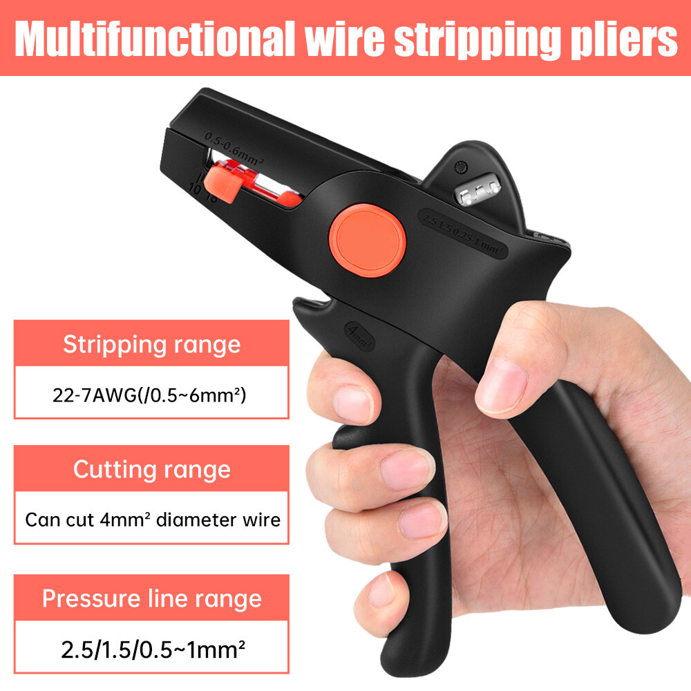 Automatic Wire Stripper Tool for Easy Cable Trimming and Stripping