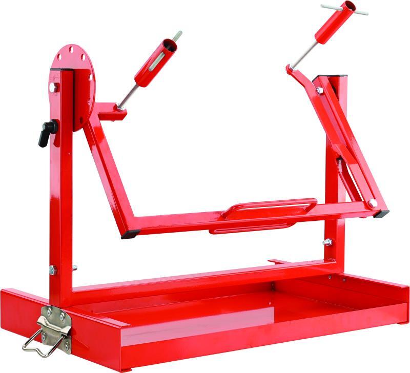 BikeMaster Swivel MX Motorcycle Engine Stand for Easy Maintenance