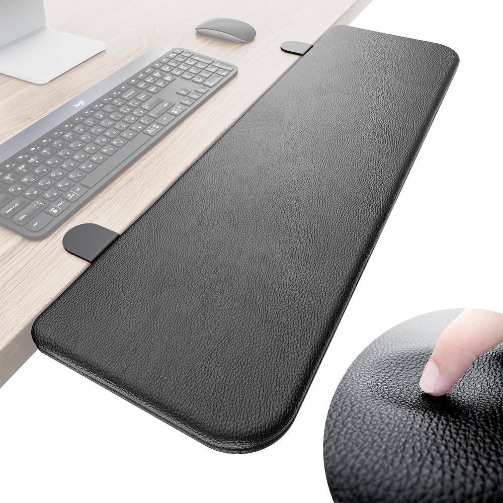 NODOCA Arm Rest for Desk, Ergonomics Wrist Rest, Desk Extender, Soft Sponge B...
