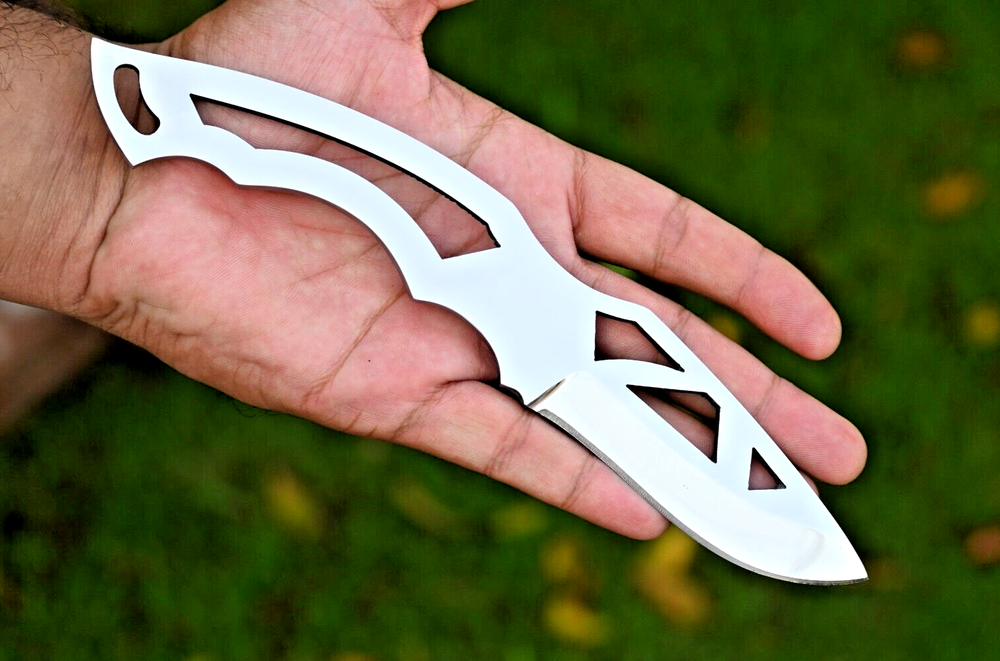 Custom Handmade Hunting Knife with High Polish Stainless Steel Blade 2875