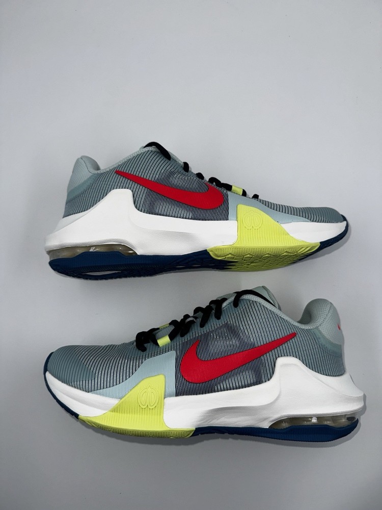 Nike Air Max Impact 4 Jade Ice Bright Crimson DM1124-301 Pick Size