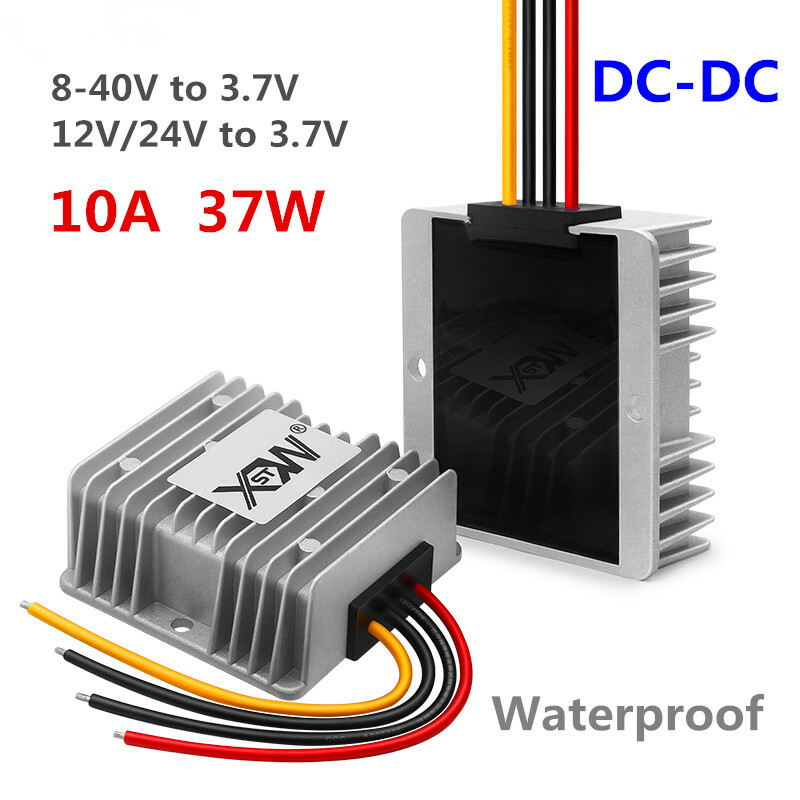 8-40V to 3.7V 10A 37W Waterproof DC-DC Buck Converter Module  