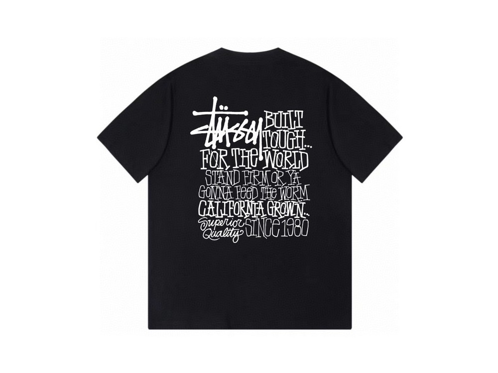 Stussy CALIFORNIA GROWN TEE PIGMENT DYED shirt T-SHIRT
