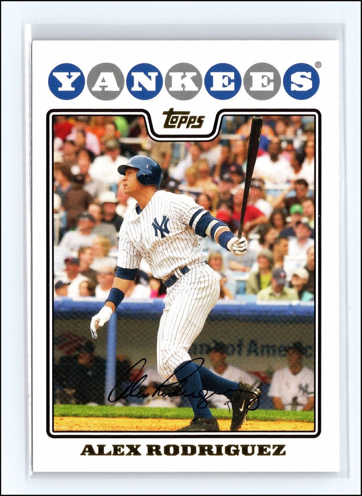 Alex Rodriguez 2008 Topps #1 New York Yankees