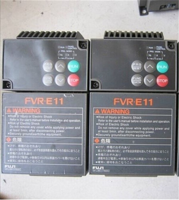 1Pcs Used Fuji Inverter FVR0.2E11S-2 0.2KW 220V Plc Module vc