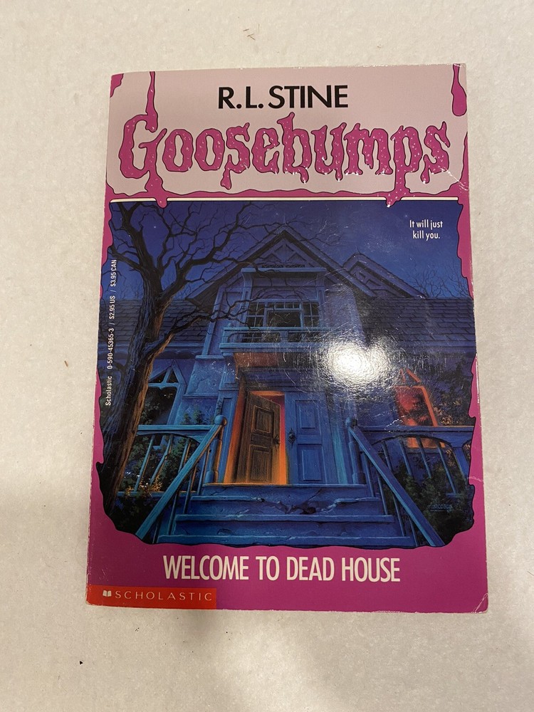 Goosebumps #1 Welcome To Dead House unnumbered 1st edition/8th print RL Stine VG