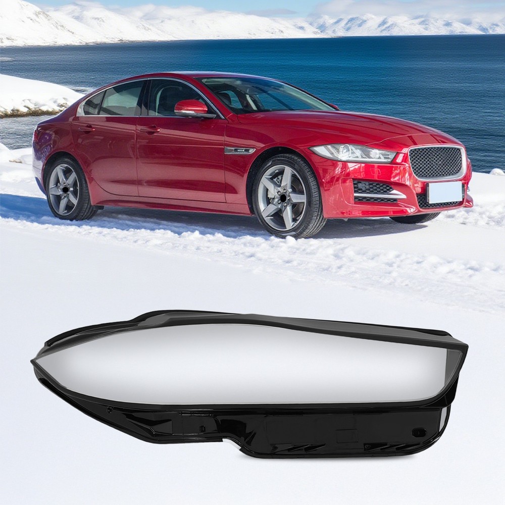 Right Headlamp Lens Headlight Lamp Lens Cover For Jaguar XE 2016 2017 2018 2019