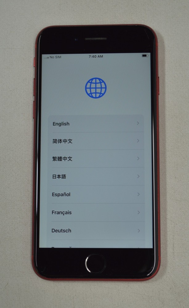 Apple iPhone SE (2nd Gen) A2275 128GB Wi-Fi - Red *No AC/SIM* w/Battery(Grade A)-image