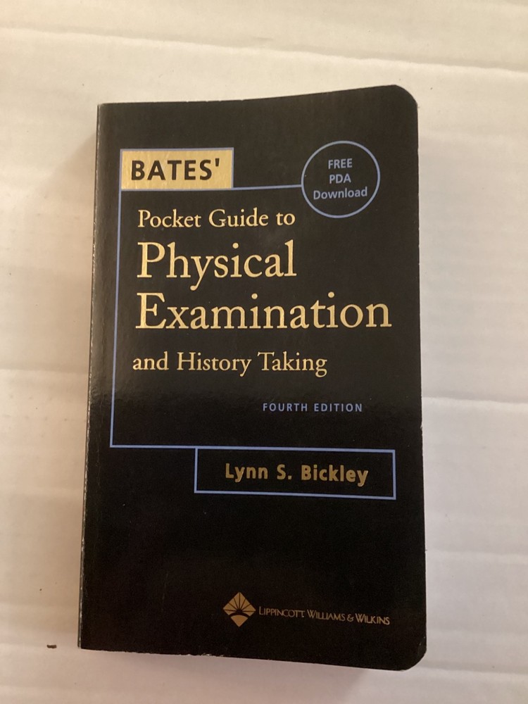 Bates' Pocket Guide to Physical Examination and History Taking