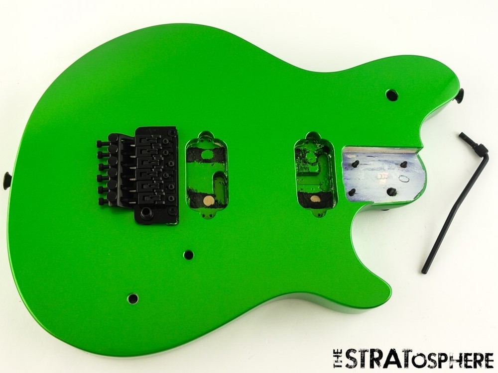 EVH Eddie Van Halen Wolfgang Standard BODY + HARDWARE Floyd Rose Absinthe Frost-image