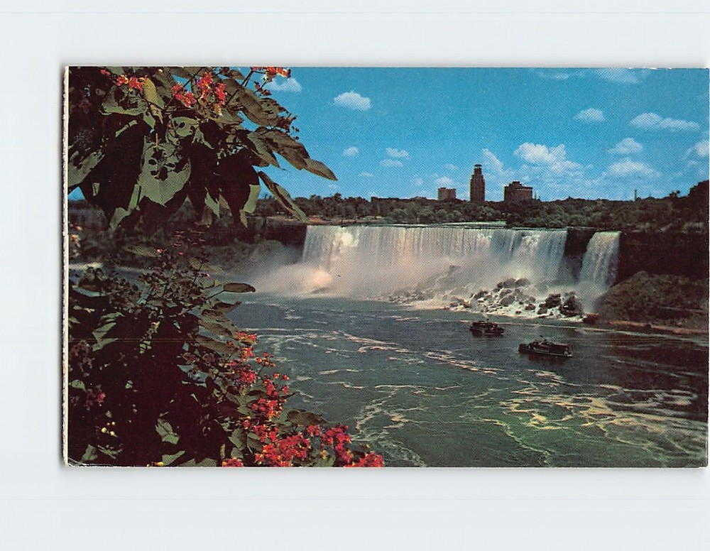 Postcard American Falls From Queen Victoria Park, Niagara Falls, New York