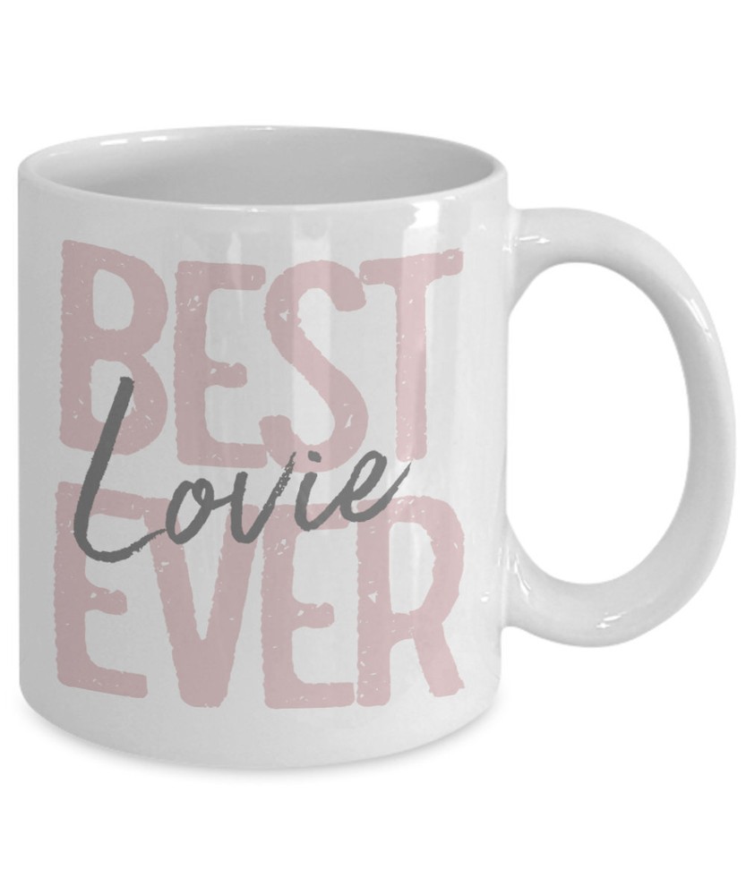 Custom Lovie Coffee Mug Gift for Mom or Grandparents on Mother's Day