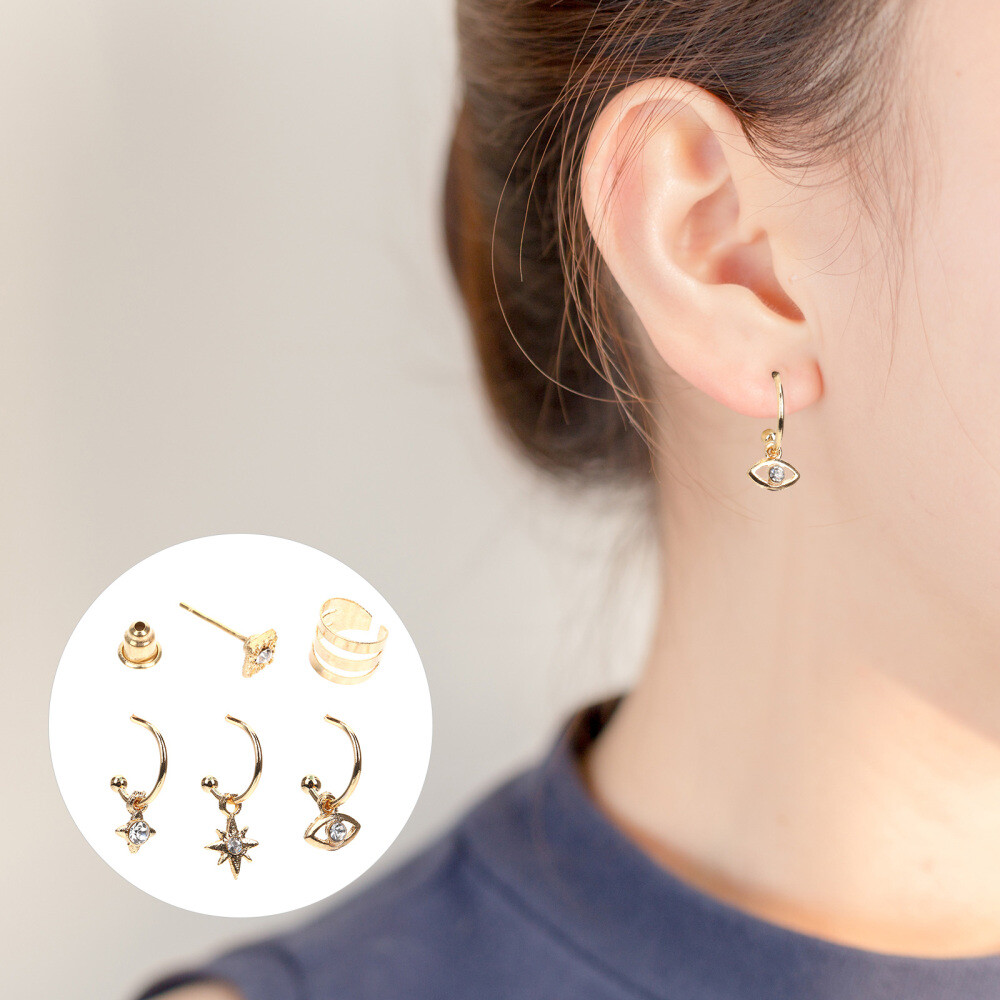 Porous Earrings Set Perfect Valentine's Day Birthday Gift for Her or Him Stylish Present Idea