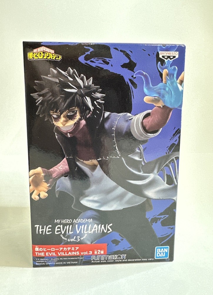 Dabi Banpresto Figure A My Hero Academia - The Evil Villains - Vol. 3 NIB
