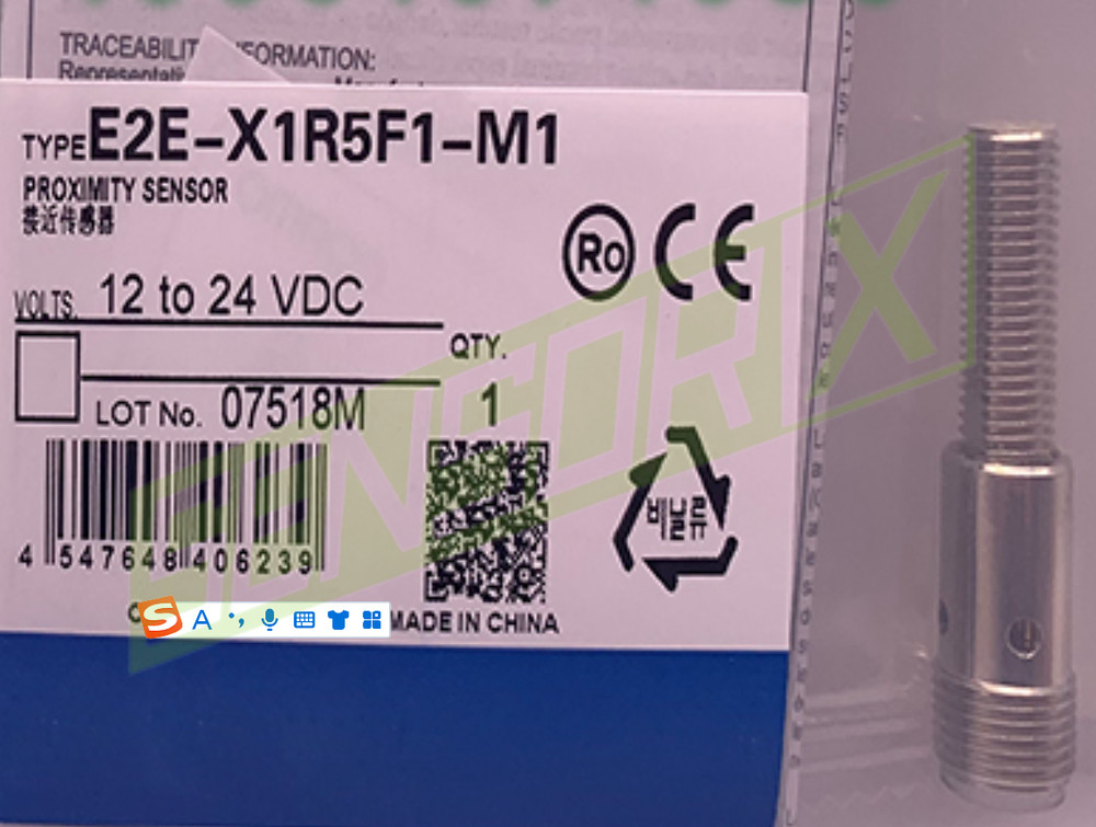 Omron E2E-X1R5F1-M1 Proximity Switch New One Free Shipping E2EX1R5F1M1 - #G