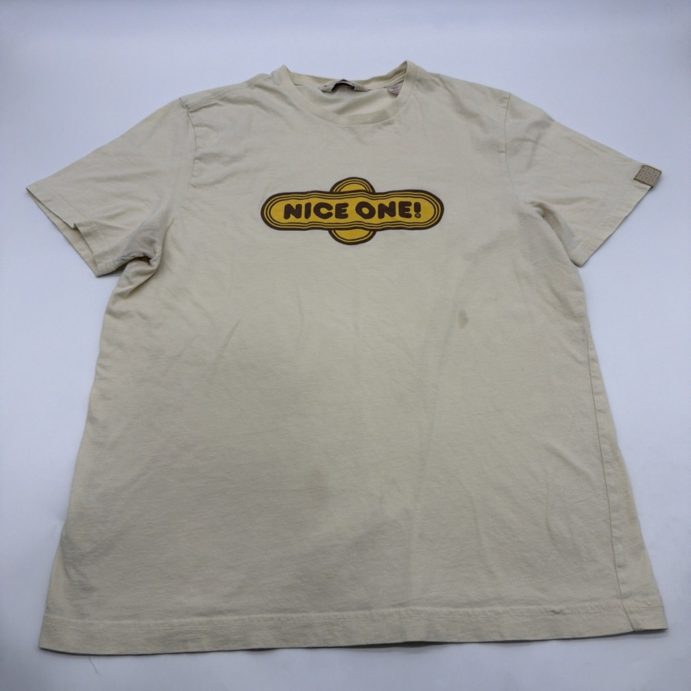 An Original Penguin By Munsingwear T-shirt Men L Yellow Graphic Print Logo.46292