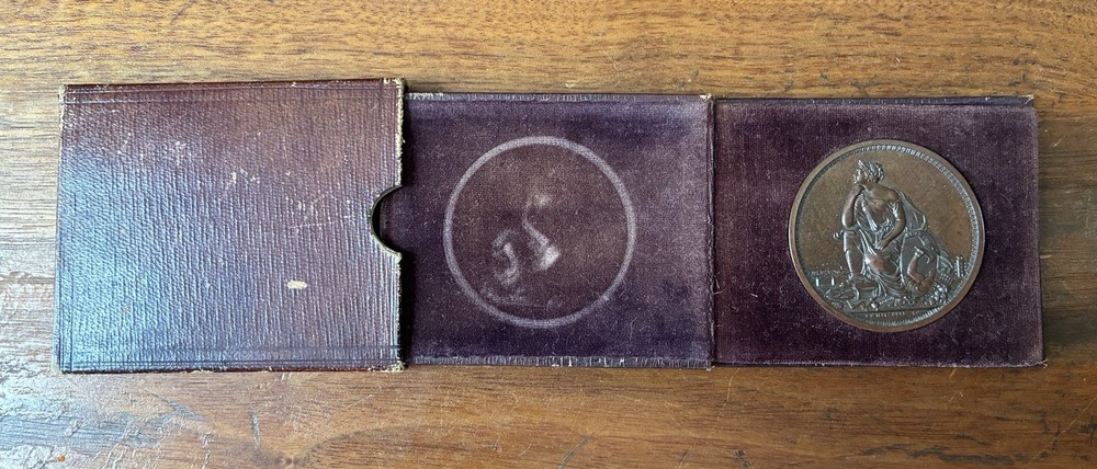 1856 Massachusetts Charitable Mechanics Ass. Medal Darius Bowers, Pruning Shears