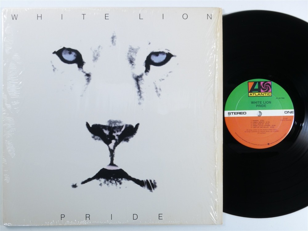 WHITE LION Pride ATLANTIC LP NM club edition SHRINK f