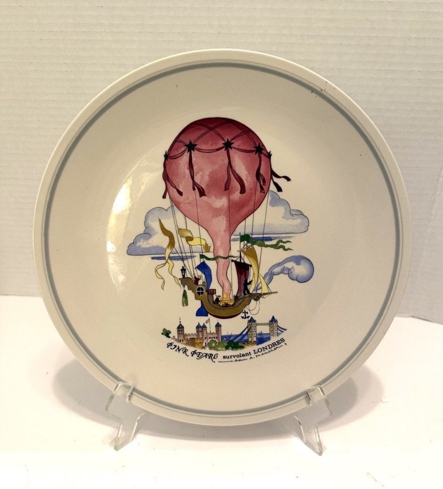 Villeroy & Boch Le Ballon Londres (London) NEW Dinner Plate 10.5
