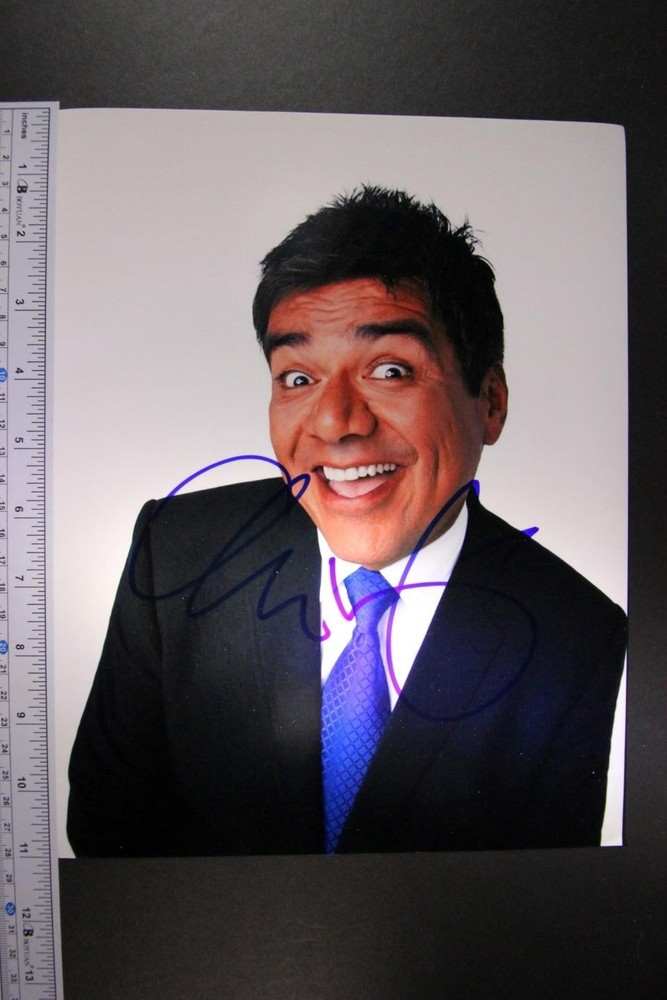 Comedian GEORGE LOPEZ AUTOGRAPH PHOTO~