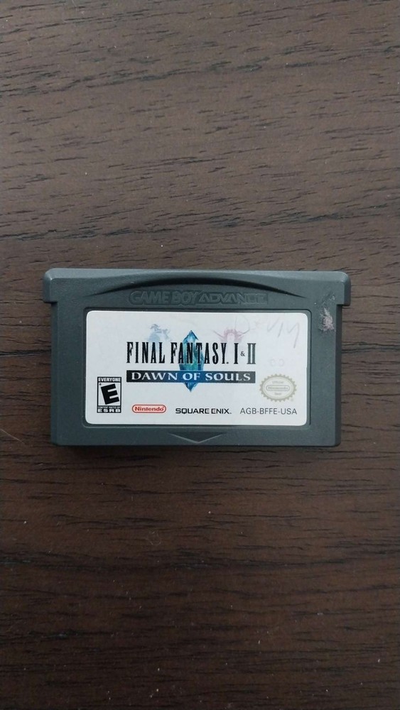 Final Fantasy I & II: Dawn of Souls GBA Tested and Working