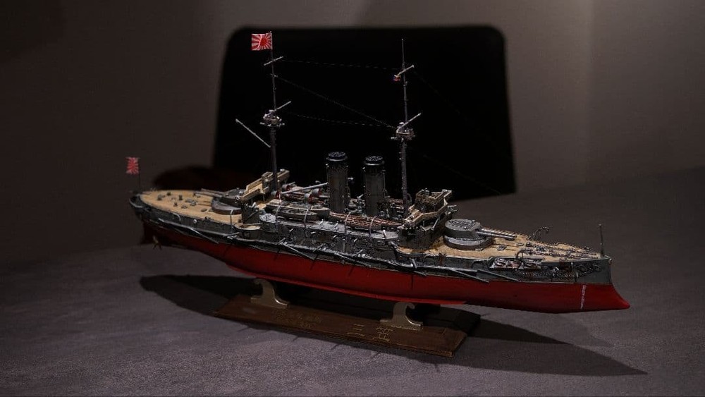 1/350 Mikasa finished product #08f4e9