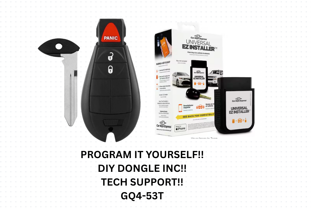 DIY FOR RAM 2013-2017 Dodge Ram PROGRAMMING TOOL INCLUDED GQ4-53T