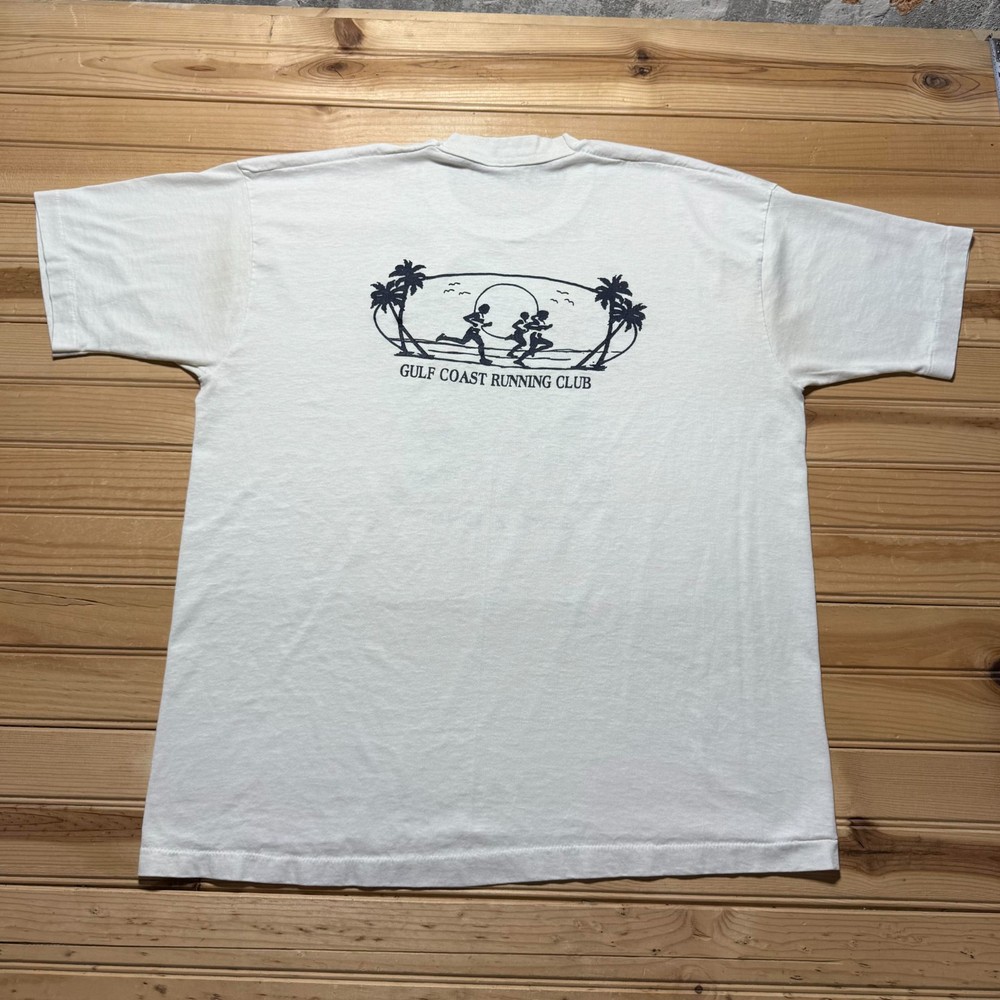 Vintage 1996 Diamondhead Picnic 5K Gulf Coast Running Club Souvenir Shirt USA XL