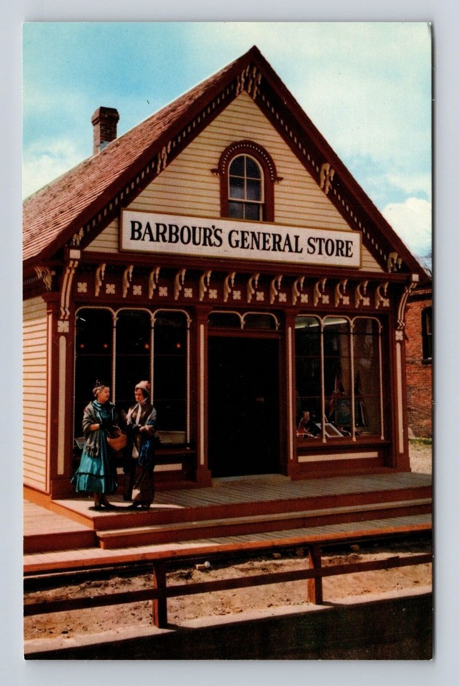 Saint John New Brunswick- Canada, The Old Country Store, Vintage Postcard