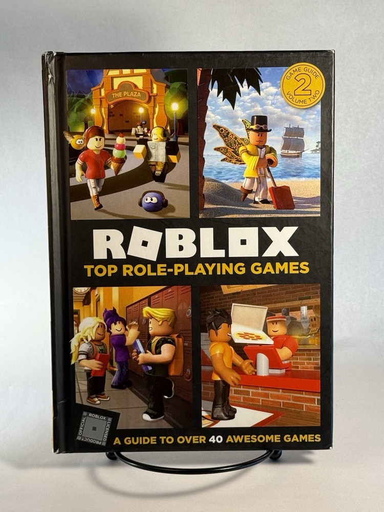 Roblox Book - Top Role-Playing Games by Official Roblox Books (Hardcover) GREAT