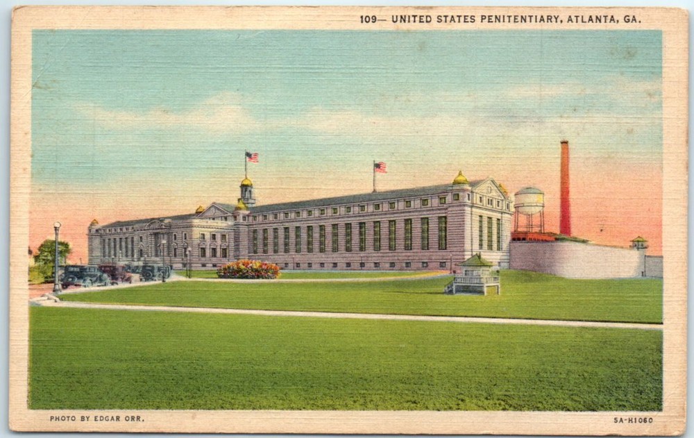 Postcard - United States Penitentiary - Atlanta, Georgia