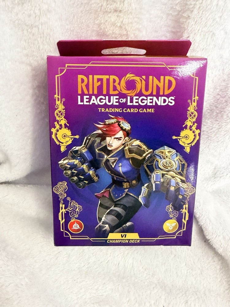 NEW Riftbound League of Legends TCG: Unleashed Champion Deck - Vi