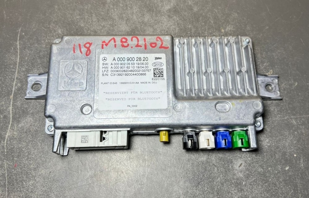 19-20 Mercedes W118 Automated Photo Parking Control Camera Module A000 9002820