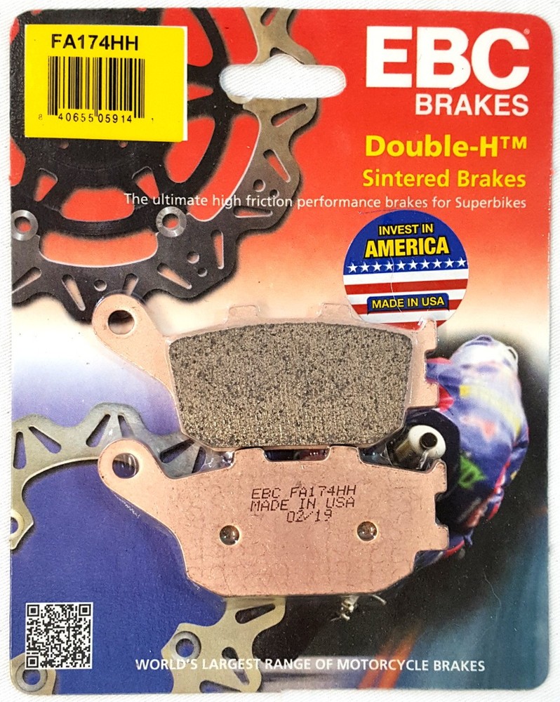 Sintered Double-H Rear Brake Pads EBC FA174HH
