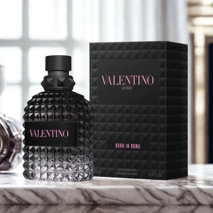 Valentino Uomo Born In Roma 3.4 oz EDT Spray for Men - New in Box Sealed