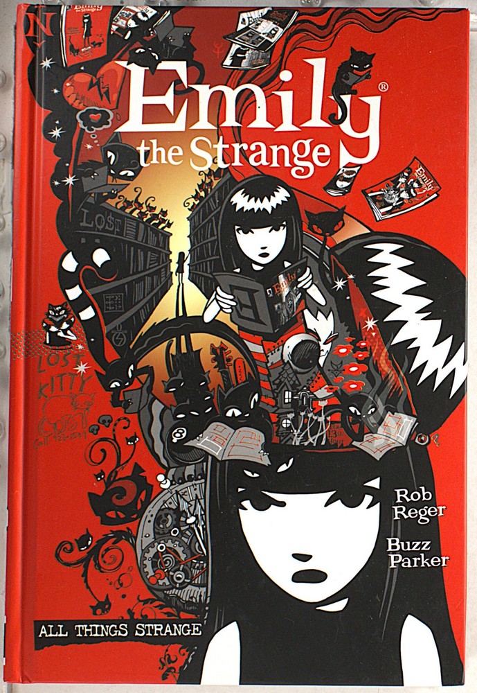 The Complete Emily The Strange, 2016 1st print, out of print, nm/vf condition
