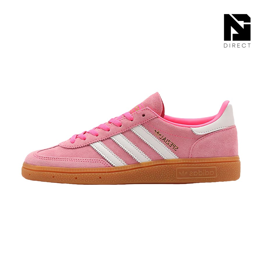 Adidas Handball Spezial Lucid Pink White Women's - JI2654 Women Sneakers Shoes