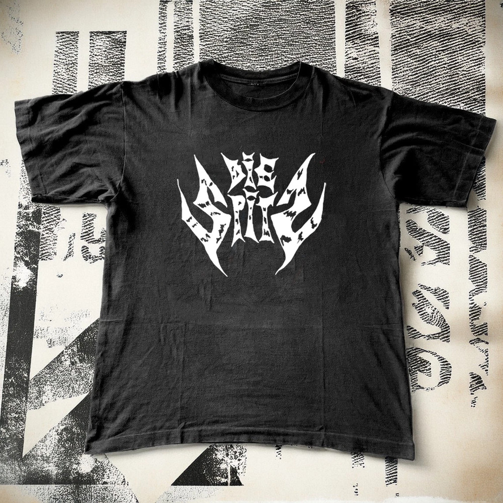 Die Spitz Band Logo Black Cotton Shirt All size S-5XL T686