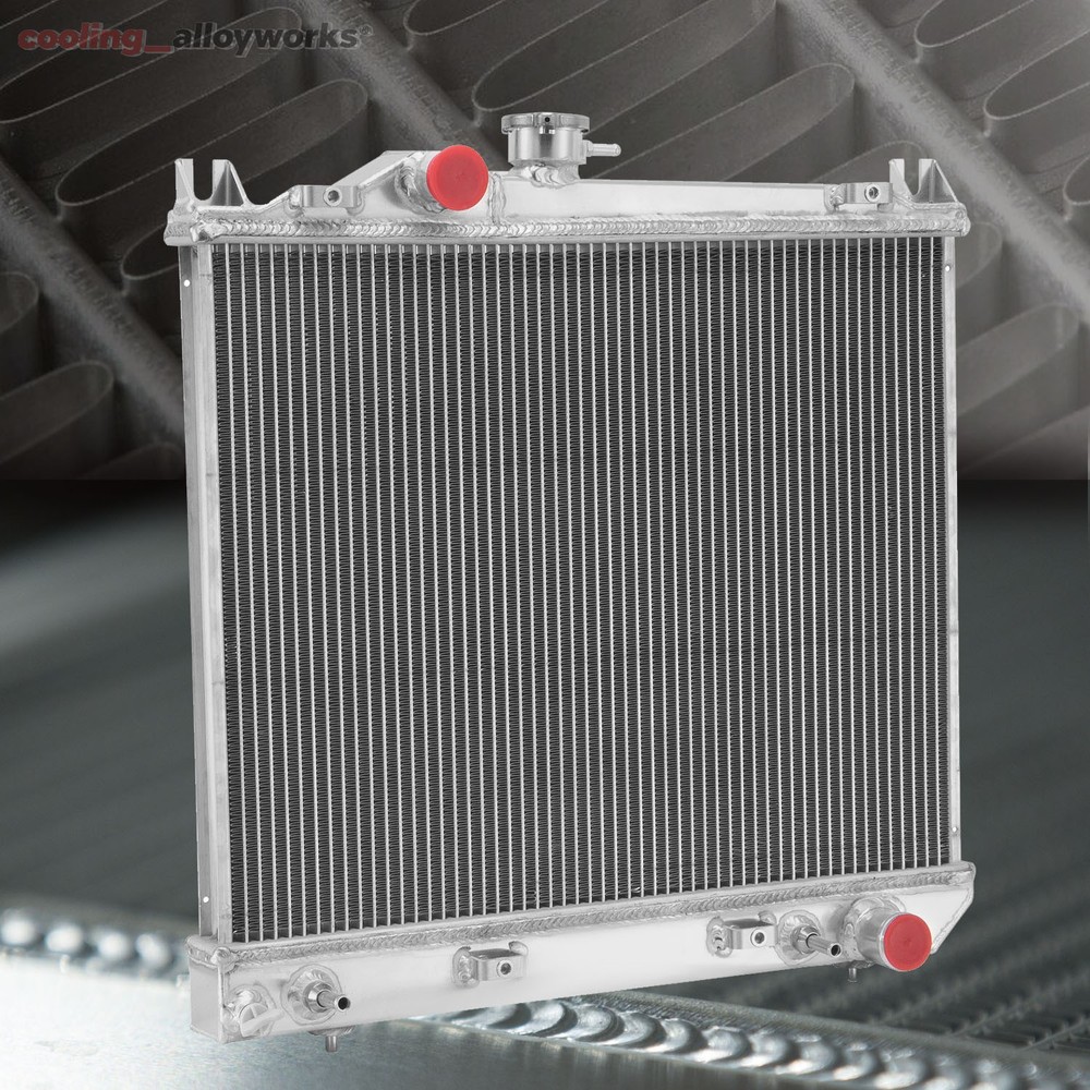 Fits 1987-1999 Dodge Dakota 2.2L 2.5L 3.9L 2-Row Aluminum Radiator CU981 Fongoff