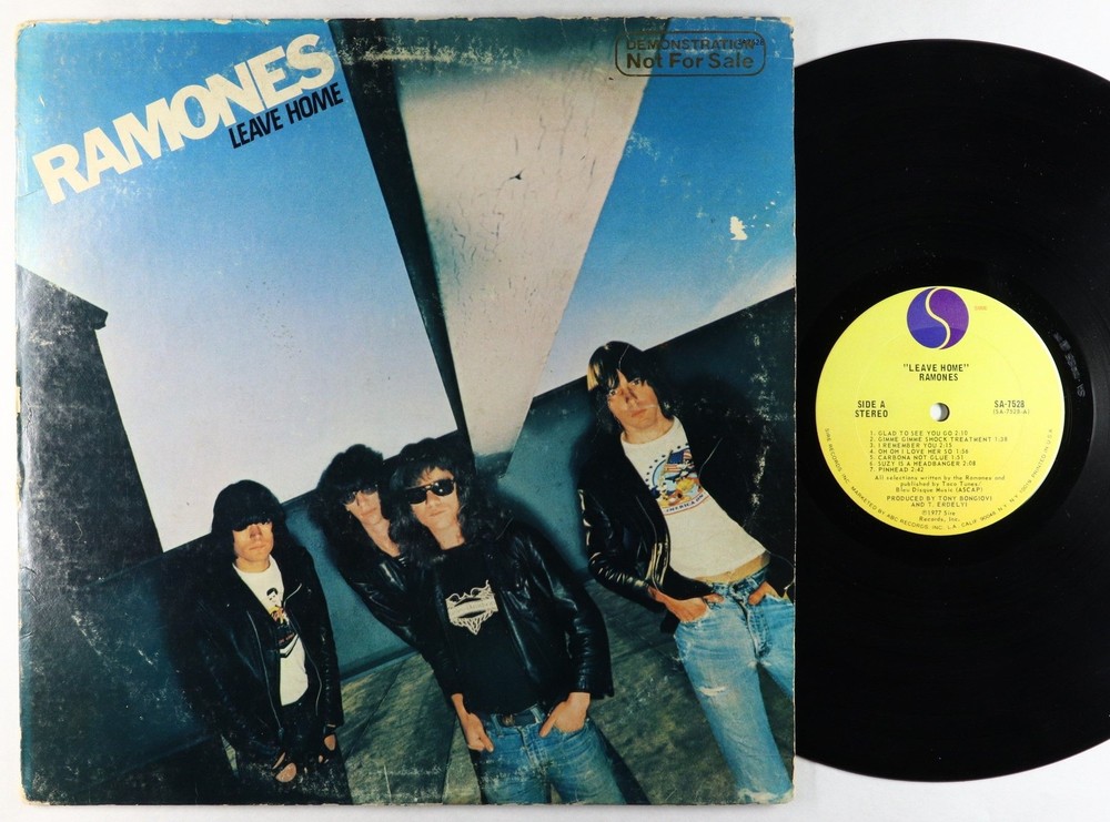 Ramones - Leave Home LP - Sire OG Press VG+ PROMO