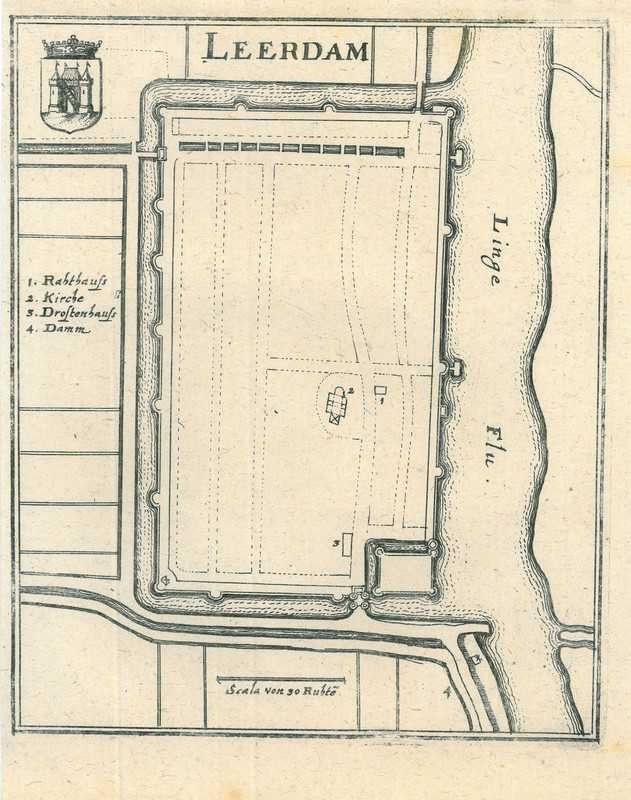 City map of Leerdam