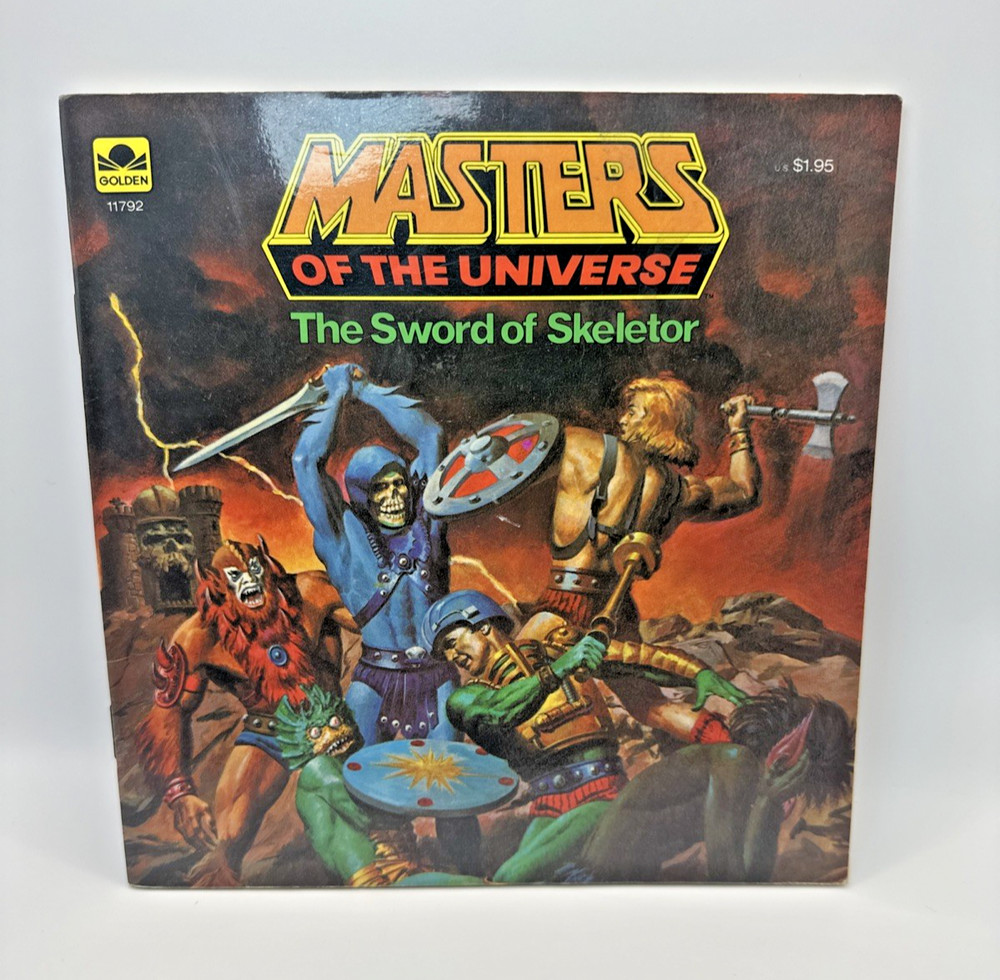 He-Man Masters of the Universe The Sword of Skeletor Golden Story Books 11792
