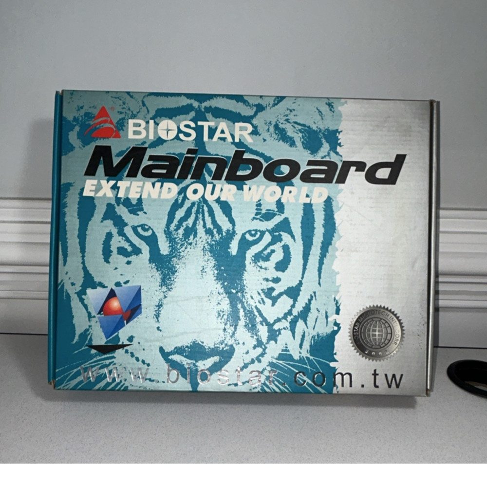 BIOSTAR ATX Socket 478 Intel Motherboard DDR SDRAM, AGP/PCI, 2 RAM Slots