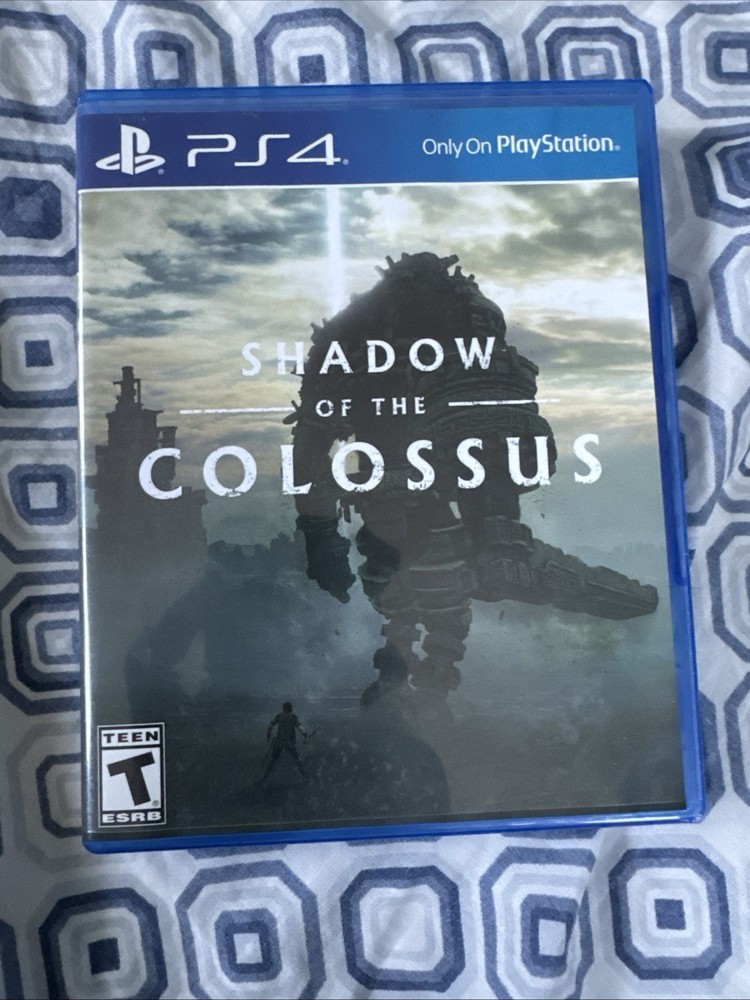 Shadow of the Colossus PS4 PlayStation 4 Disc Case Tested No Manual