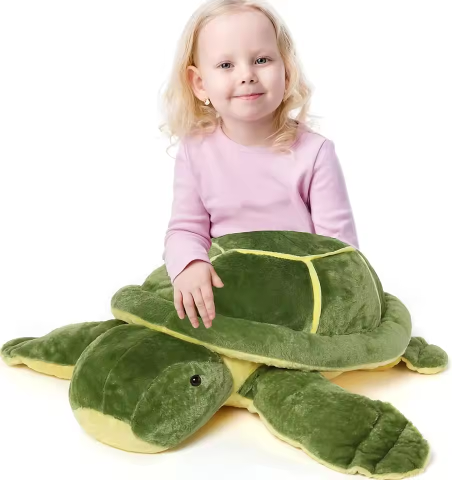 Giant Turtle Stuffed Plush 25 Inch LARGE Stuffed Sea Turtle Plush Toy
