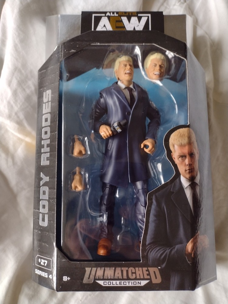 Cody Rhodes (Suited) - AEW Unmatched Series 4 Jazwares Toy Wrestling Figure