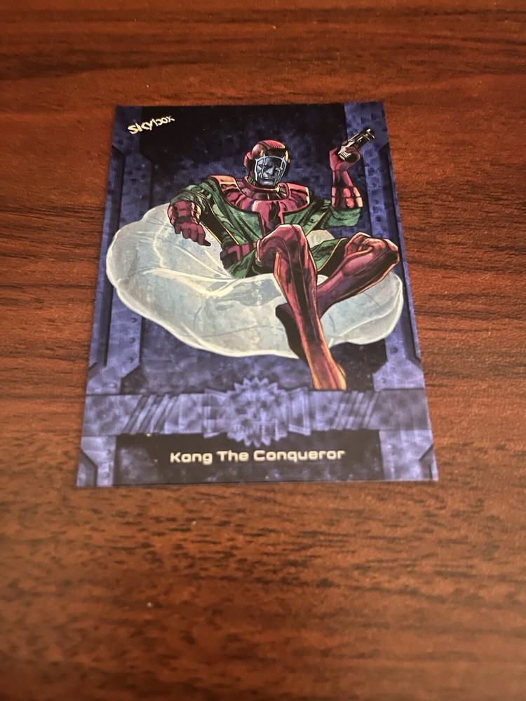 2024 Marvel Metal Universe Avengers Kang The Conqueror Grandiose Parallel Card
